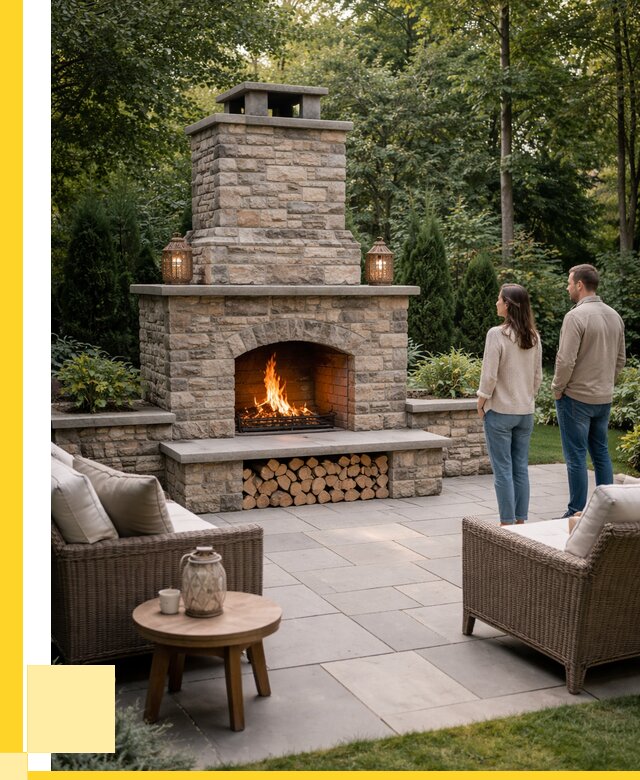 Уличные камины из кирпича в Юбилейном от 154545 р. | ЭриданЮбл