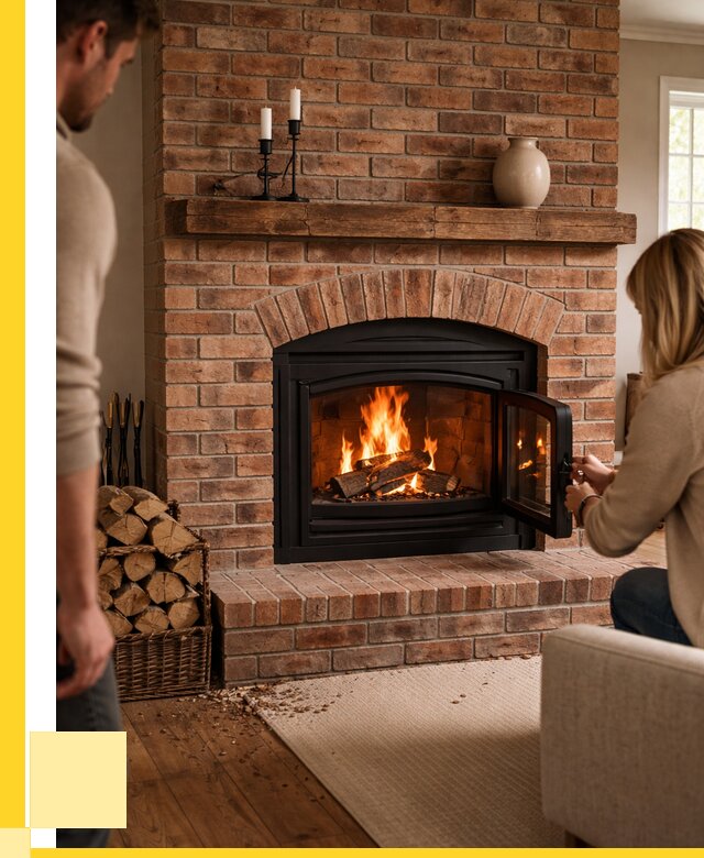 Кирпичные камины под ключ в Юбилейном от 154545 р. | ЭриданЮбл