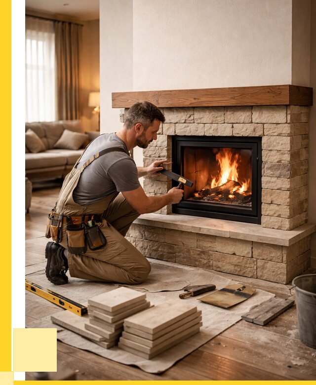 Строительство каминов в Юбилейном от 154545 р., ЭриданЮбл - под ключ