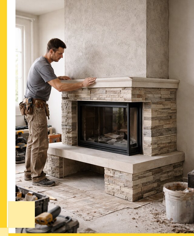 Изготовление каминов под ключ в Юбилейном от 154545 р. | ЭриданЮбл