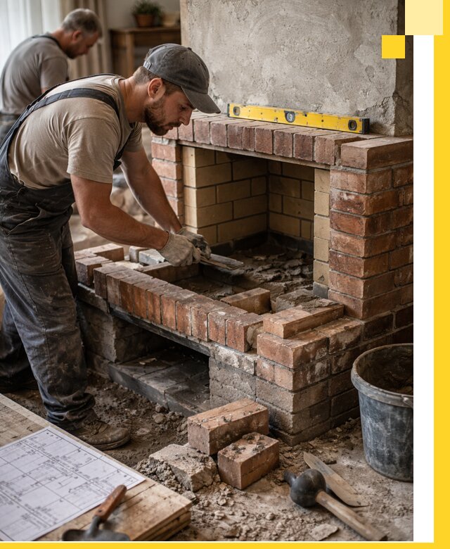 Изготовление и установка каминопечей под ключ в Юбилейном