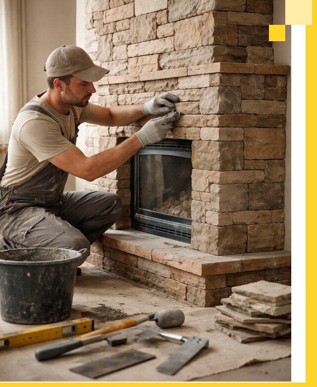 Проектирование и установка печей-каминов под ключ в Юбилейном