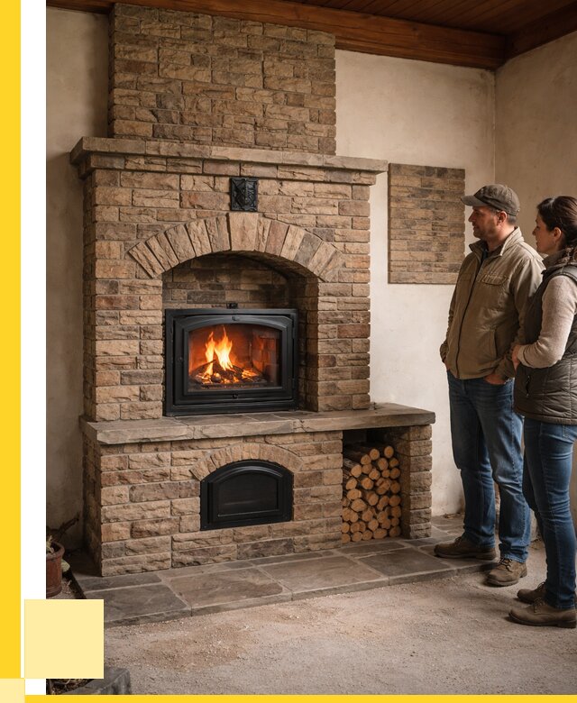 Кирпичная печь под ключ в Юбилейном от 154545 р. | ЭриданЮбл