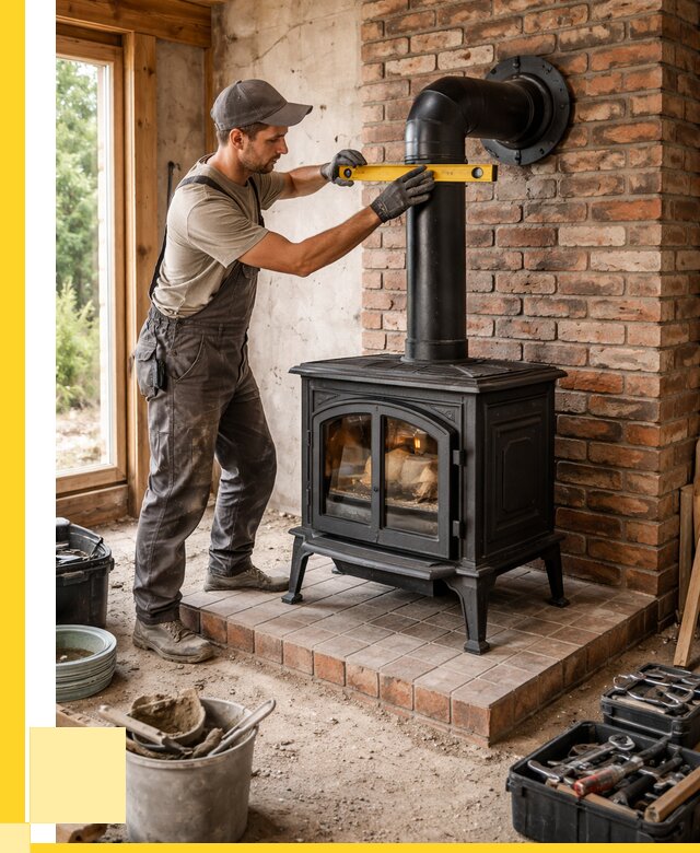 Монтаж печей установка банной печи в Юбилейном от 15455 р. | ЭриданЮбл