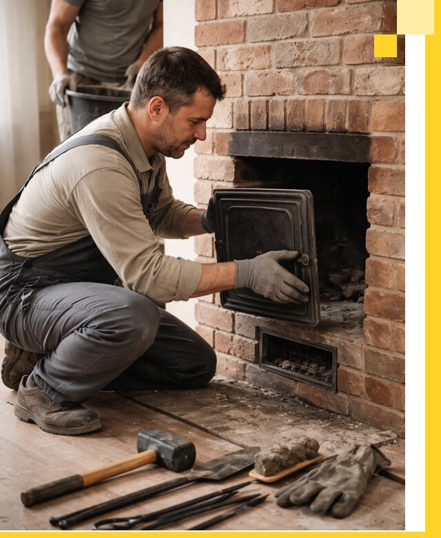 Ремонт печей в Юбилейном с гарантией качества и безопасности