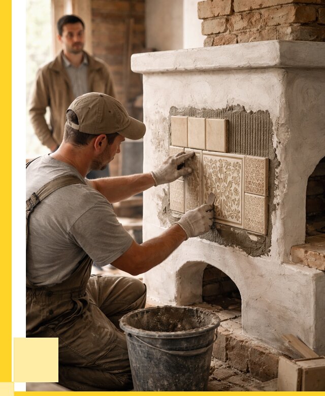 Отделка печей и банных печей в Юбилейном от 36061 р. | ЭриданЮбл