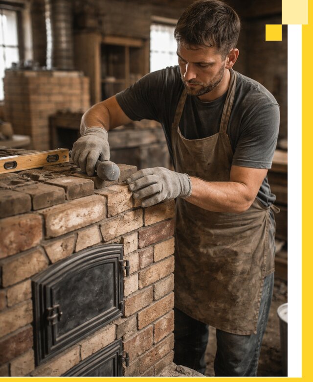 Изготовление печей на заказ в Юбилейном с проектом и монтажом