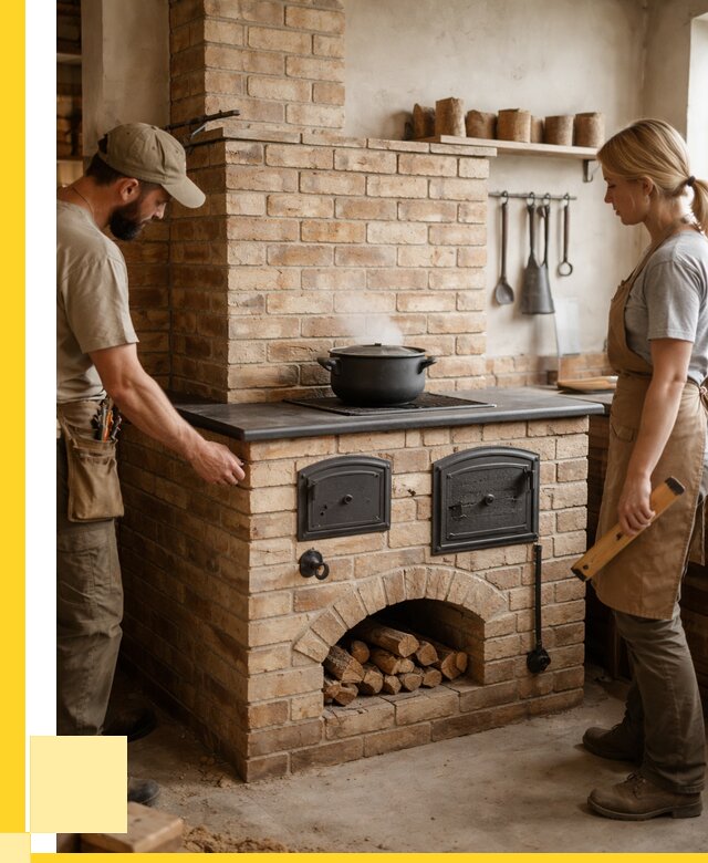 Варочно отопительные печи в Юбилейном от 92727 р. | ЭриданЮбл