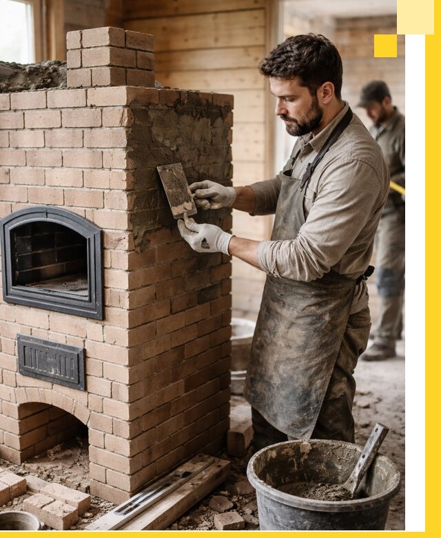 Изготовление и установка печей-шведок под ключ в Юбилейном