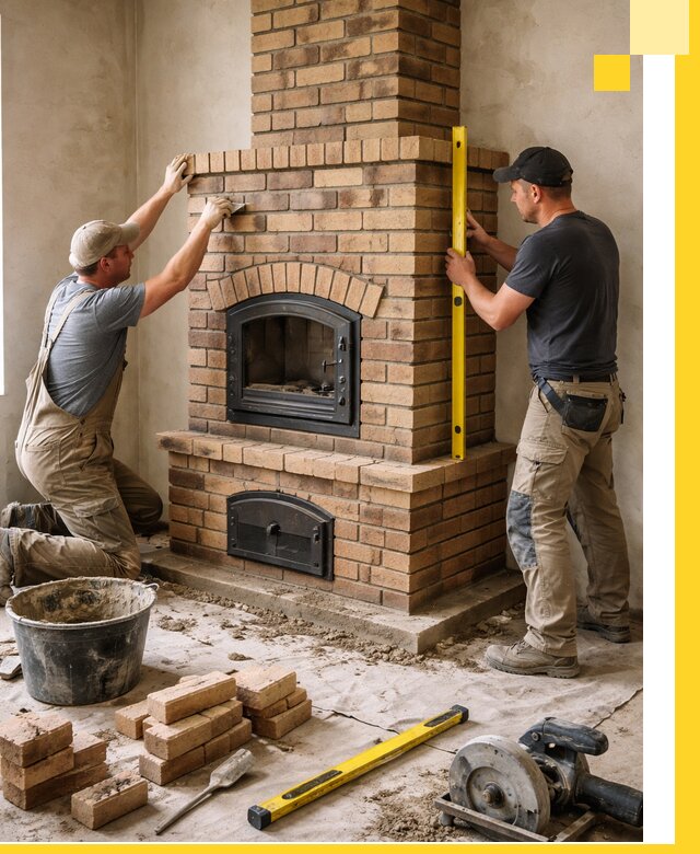 Продажа и установка печей и каминов для дома под ключ в Юбилейном