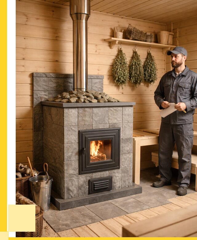 Печи для бани под ключ в Юбилейном от 123636 р. | ЭриданЮбл