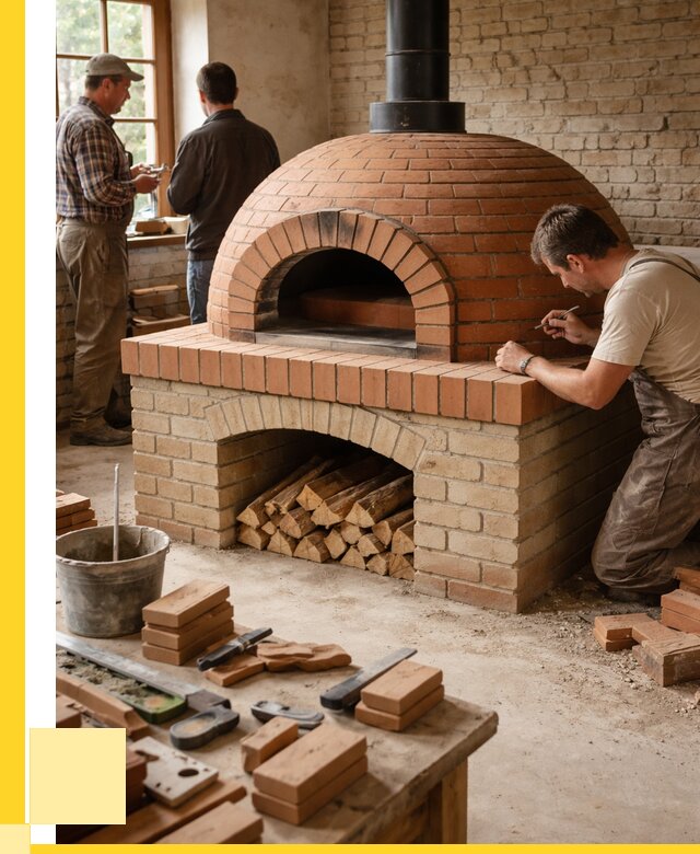 Помпейская печь дровяная для пиццы в Юбилейном | ЭриданЮбл от 206060 р.