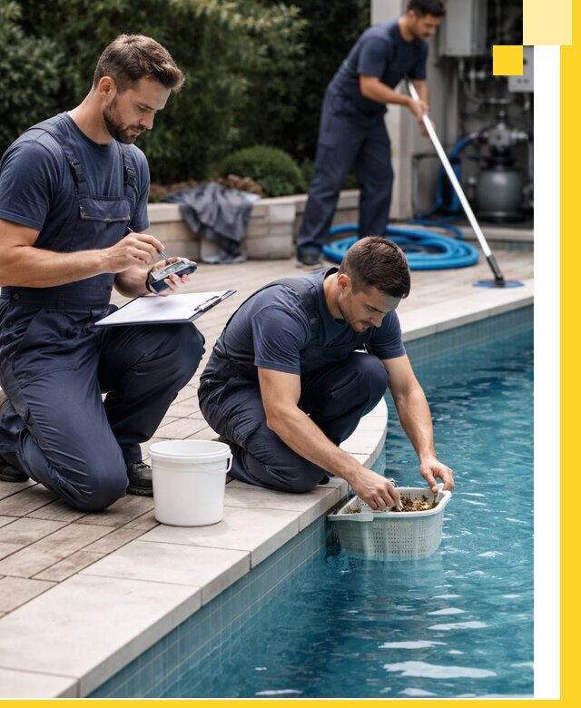 Профессиональное обслуживание бассейнов в Юбилейном под ключ