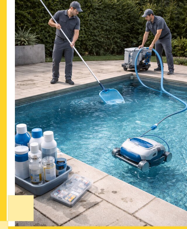 Чистка бассейнов в Юбилейном роботами, от 4636 р. | ЭриданЮбл