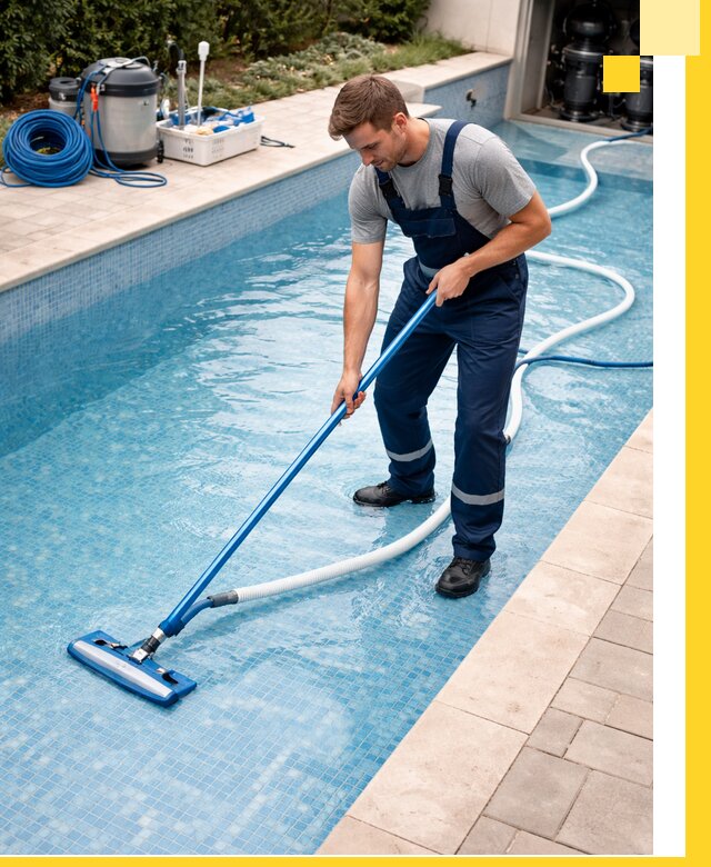 Профессиональная чистка бассейнов и фильтров в Юбилейном под ключ