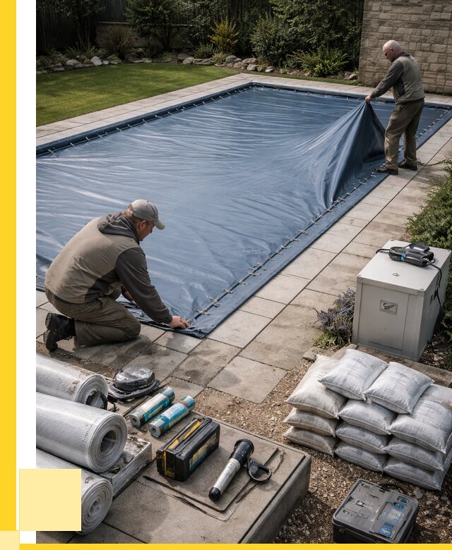 Консервация бассейнов в Юбилейном под ключ от 6697 р. | ЭриданЮбл