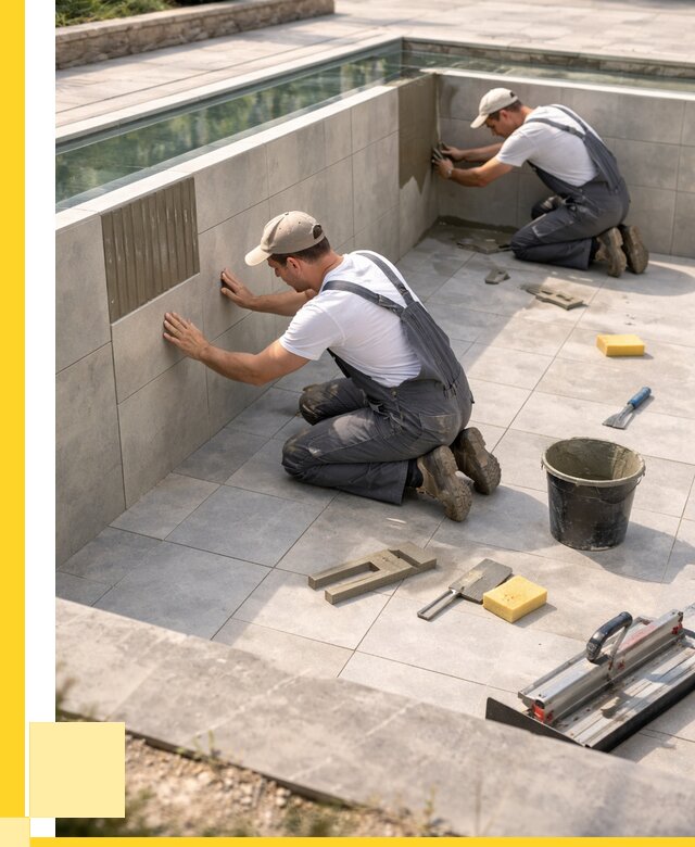 Облицовка бассейнов в Юбилейном от 4636 р. под ключ | ЭриданЮбл