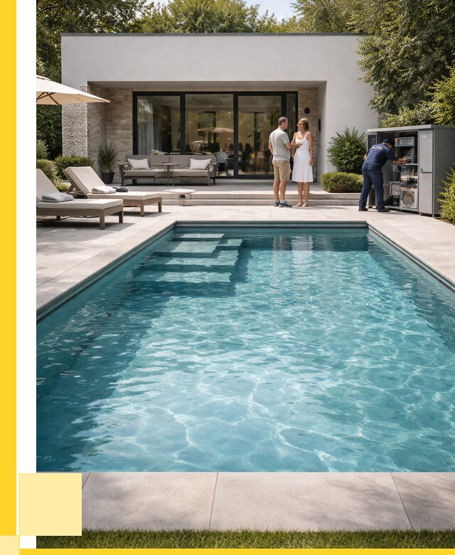 Бассейн в доме в Юбилейном под ключ от 1236360 р. | ЭриданЮбл