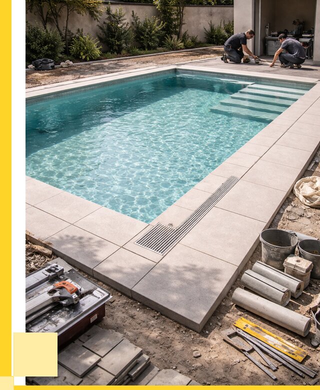 Скиммерные бассейны в Юбилейном от 360605 р. Установка | ЭриданЮбл