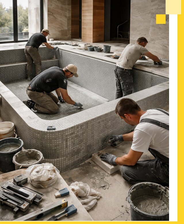 Строительство и установка СПА бассейнов под ключ в Юбилейном