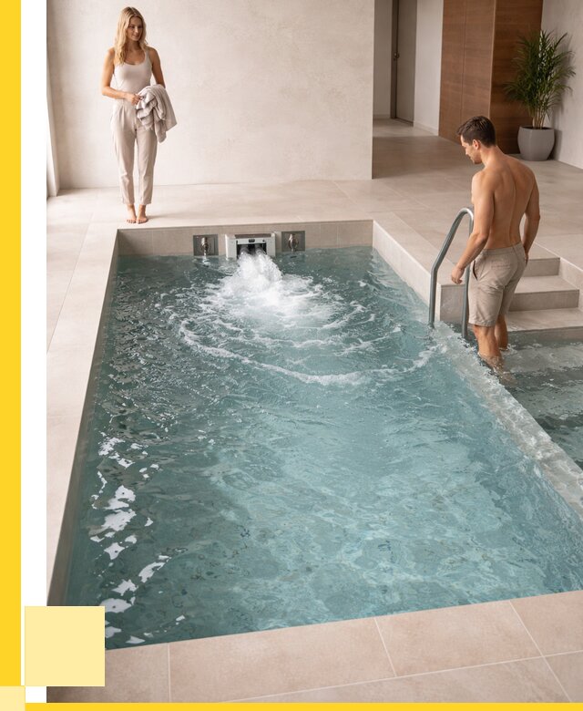 Бассейн с противотоком в Юбилейном от 257575 р. | ЭриданЮбл