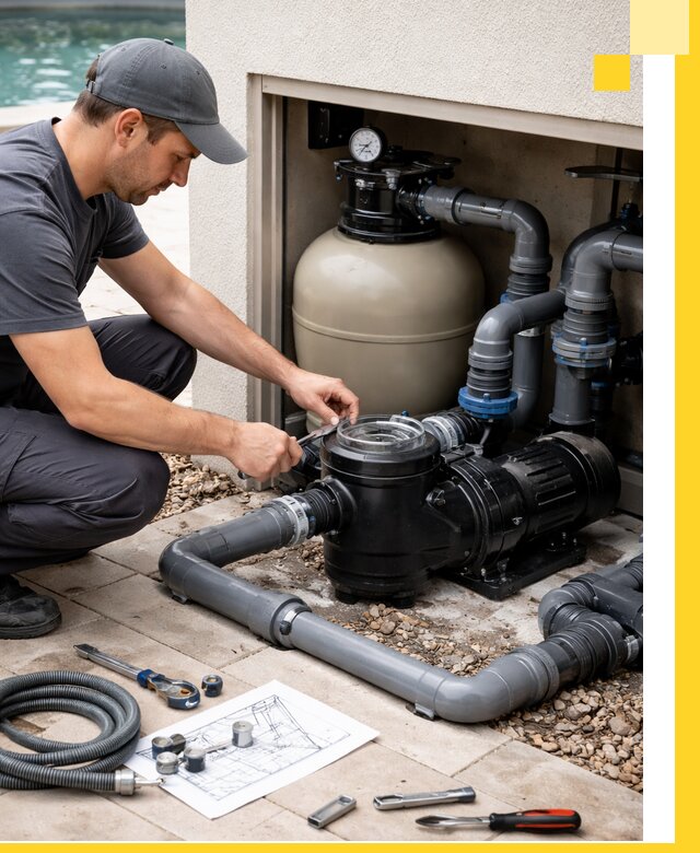 Поставка, монтаж и сервис насосов для бассейнов в Юбилейном