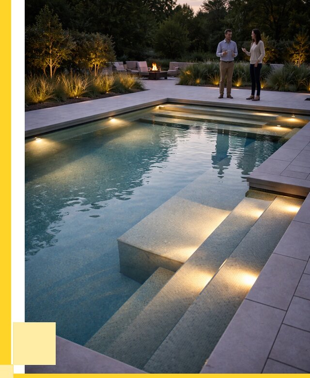 Освещение бассейнов в Юбилейном под ключ от 25758 р. | ЭриданЮбл