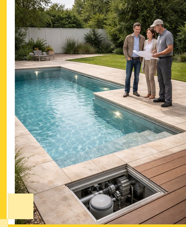 Плавательные бассейны под ключ в Юбилейном от 824240 р., ЭриданЮбл