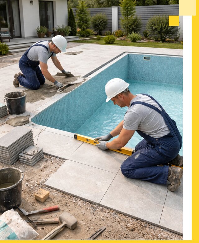 Строительство и монтаж плавательных бассейнов под ключ в Юбилейном