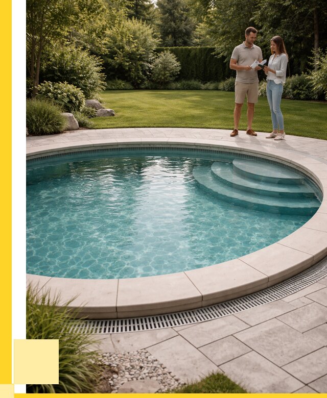 Круглые каркасные бассейны купить в Юбилейном от 257575 р. | ЭриданЮбл