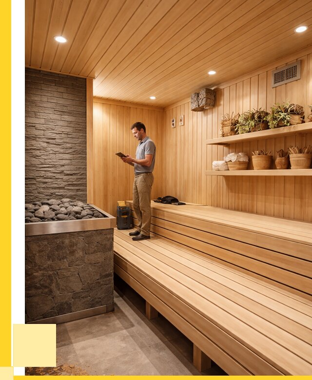 Сауна под ключ в Юбилейном: от 463635 р. | Строительство — ЭриданЮбл