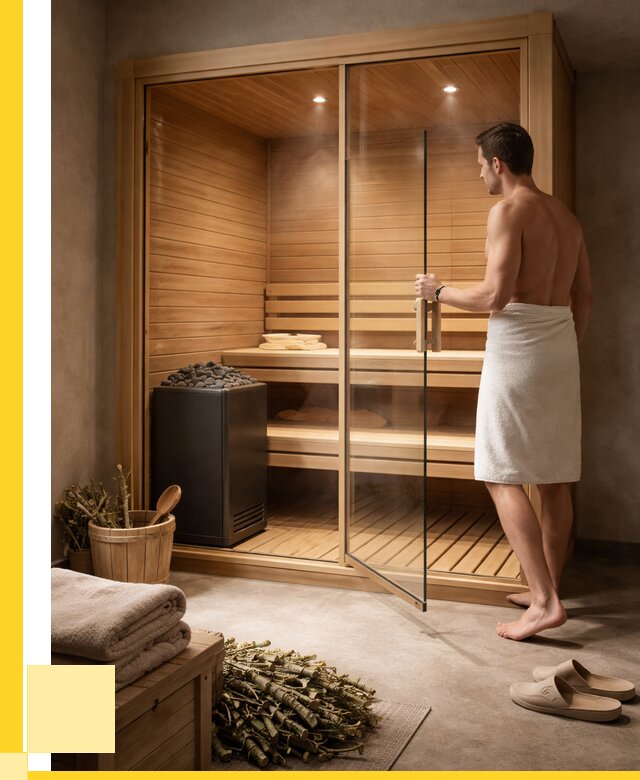 Купить мини сауны для дома в Юбилейном от 72121 р. ЭриданЮбл