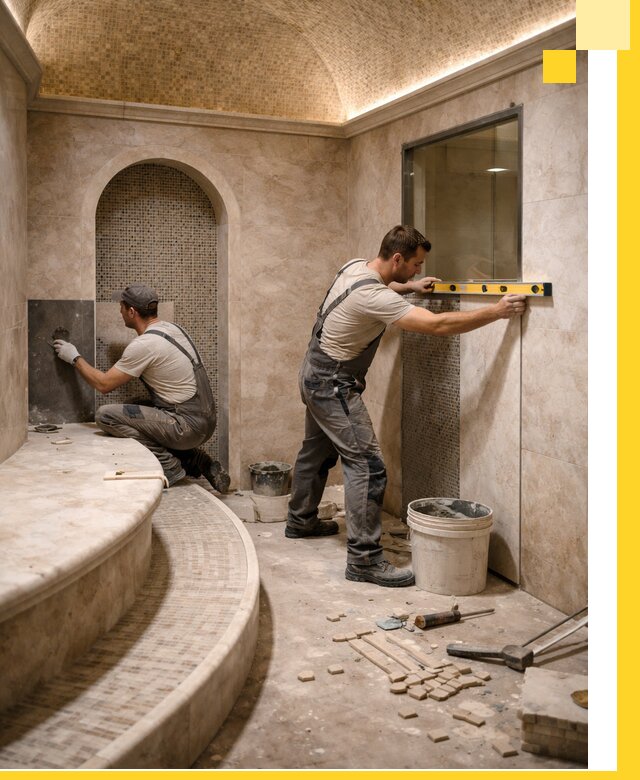 Проектирование и строительство саун с хамамом под ключ в Юбилейном