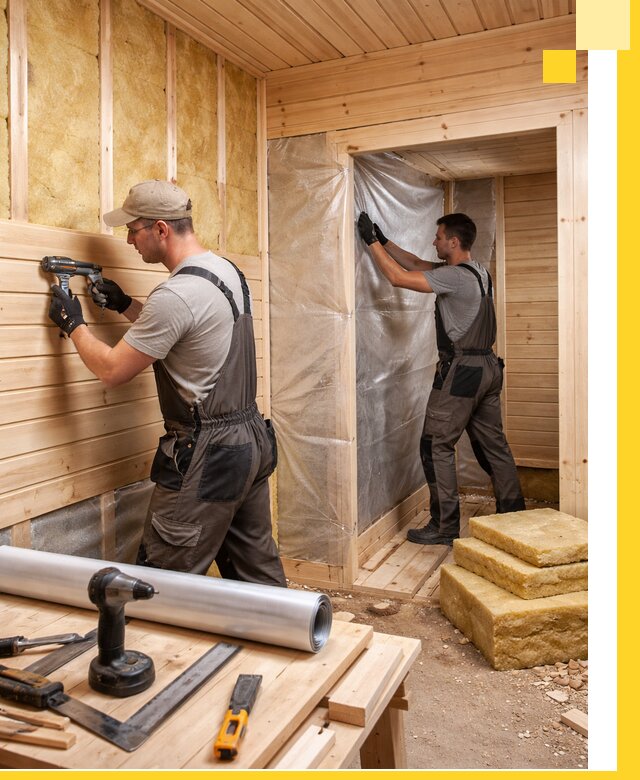 Бани под ключ в Юбилейном с проектом и полным монтажом