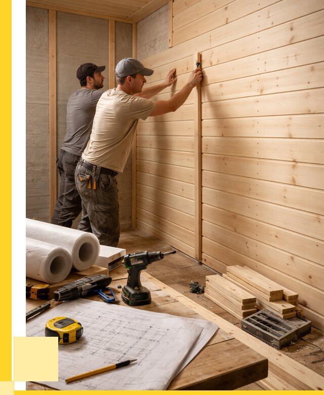 Обшивка бани вагонкой в Юбилейном от 1236 р., ЭриданЮбл