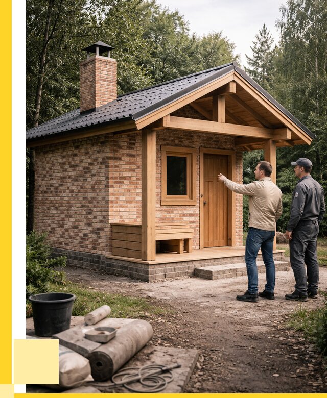 Кирпичные бани и печи в Юбилейном от 360605 р. | ЭриданЮбл