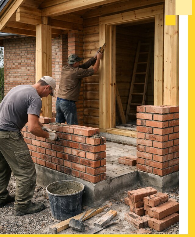 Строительство кирпичных бань под ключ в Юбилейном с гарантией качества