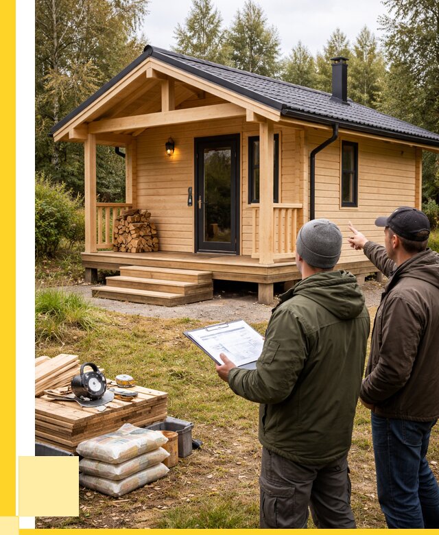 Каркасные бани под ключ в Юбилейном от 309090 р. | ЭриданЮбл