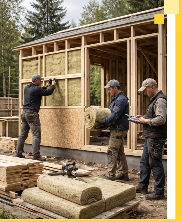 Проектирование и строительство каркасных бань в Юбилейном под ключ