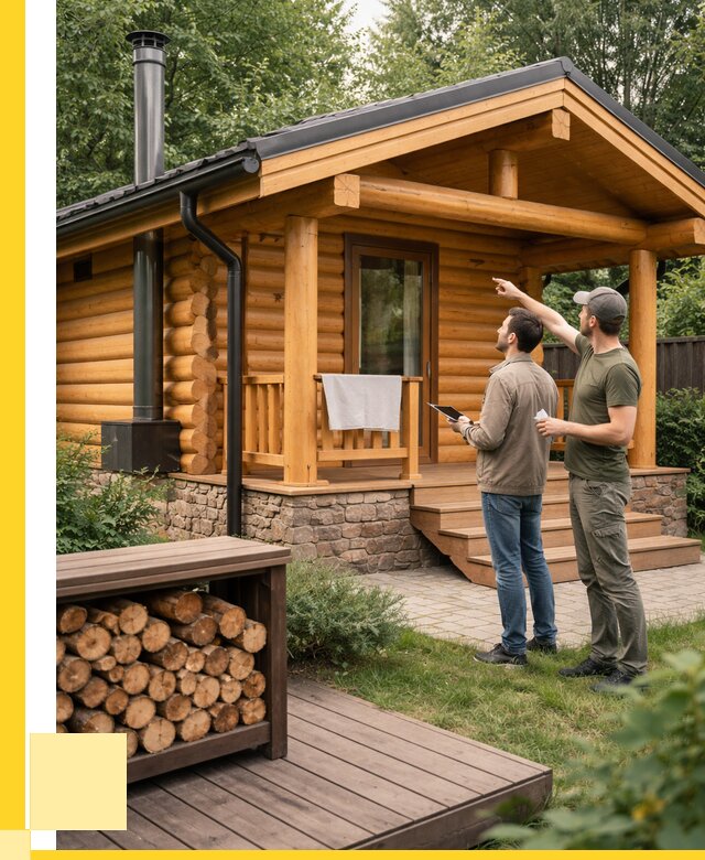 Бани для дачи под ключ в Юбилейном от 257575 р. | ЭриданЮбл