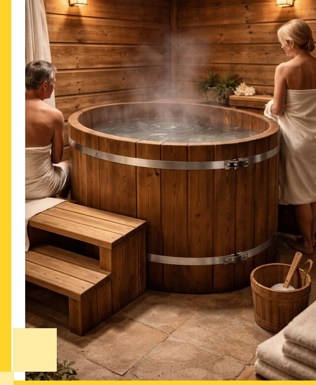 Бани с купелью под ключ в Юбилейном от 463635 р. | ЭриданЮбл