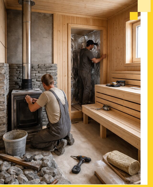 Строительство и изготовление бань под ключ в Юбилейном