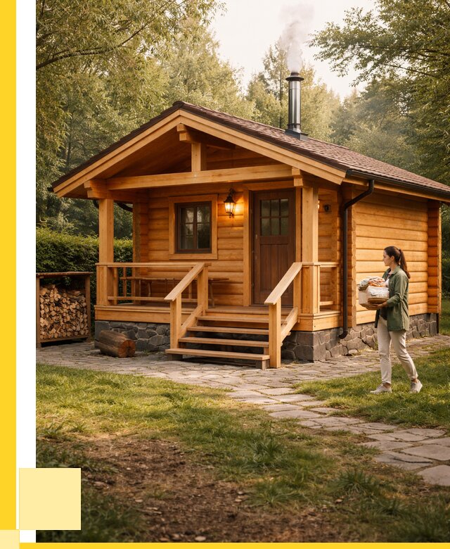 Купить баню под ключ в Юбилейном от 669695 р. | ЭриданЮбл