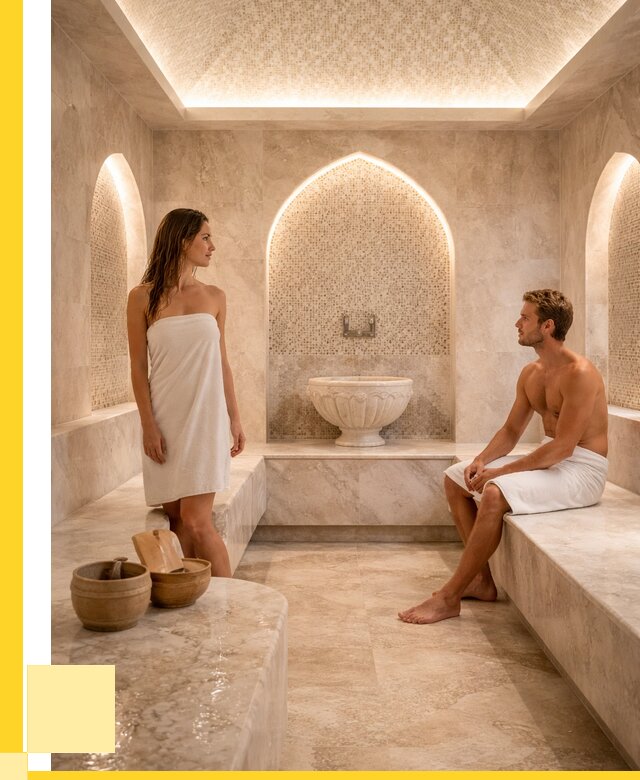 Дизайн хамама в Юбилейном под ключ от 51515 р. | ЭриданЮбл