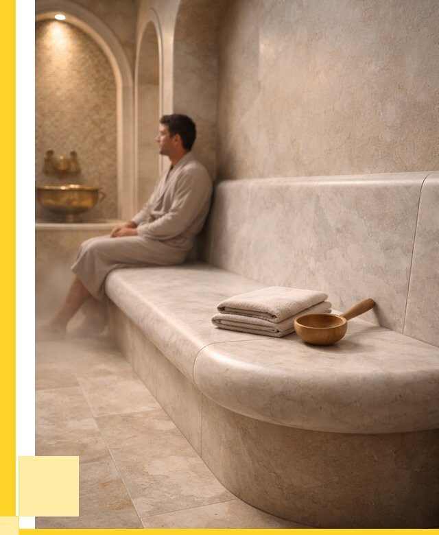 Сиденья для хамама в Юбилейном под ключ от 12364 р. | ЭриданЮбл