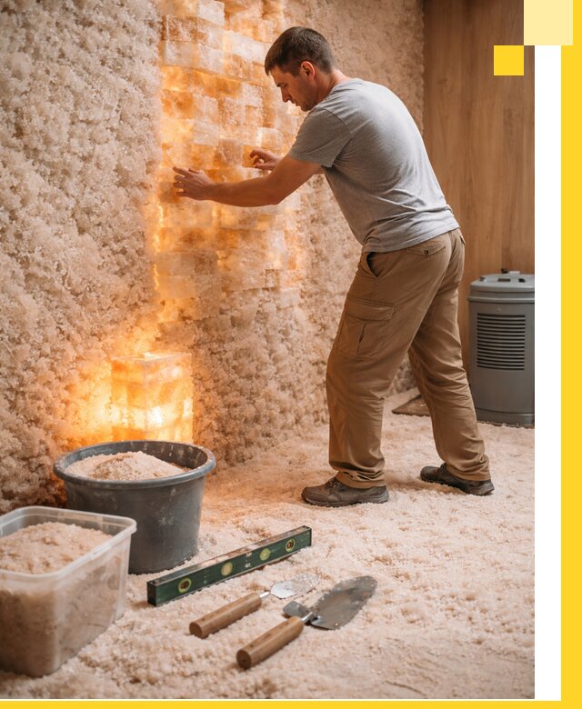 Проектирование и монтаж соляных комнат в Юбилейном под ключ