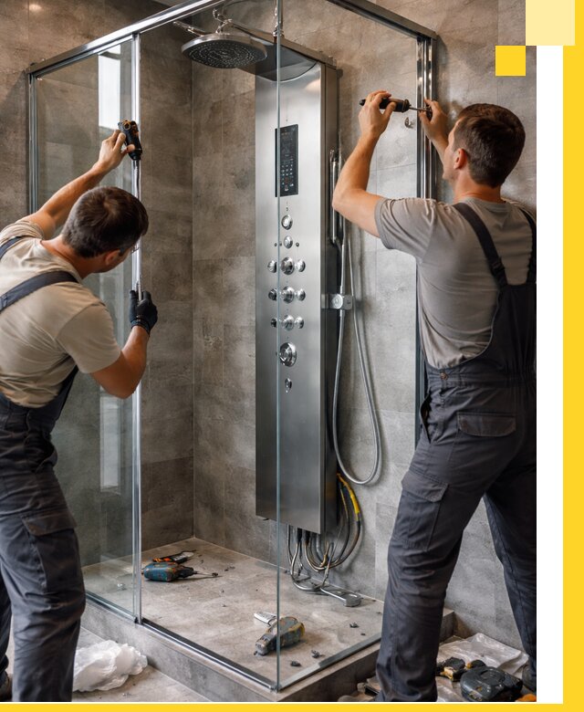 Проектирование и установка Душа впечатлений в Юбилейном